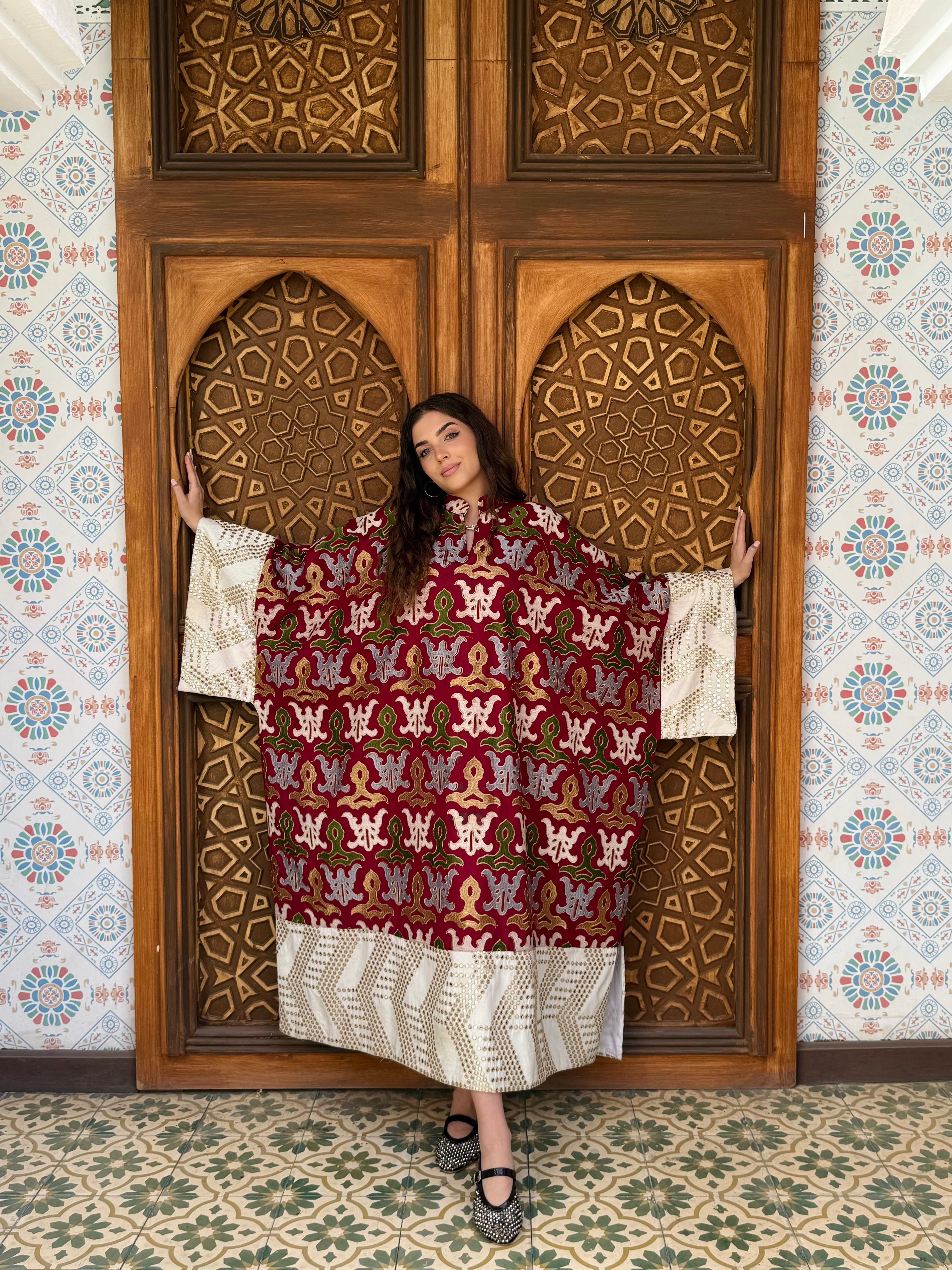 Heritage Embroidered Abaya