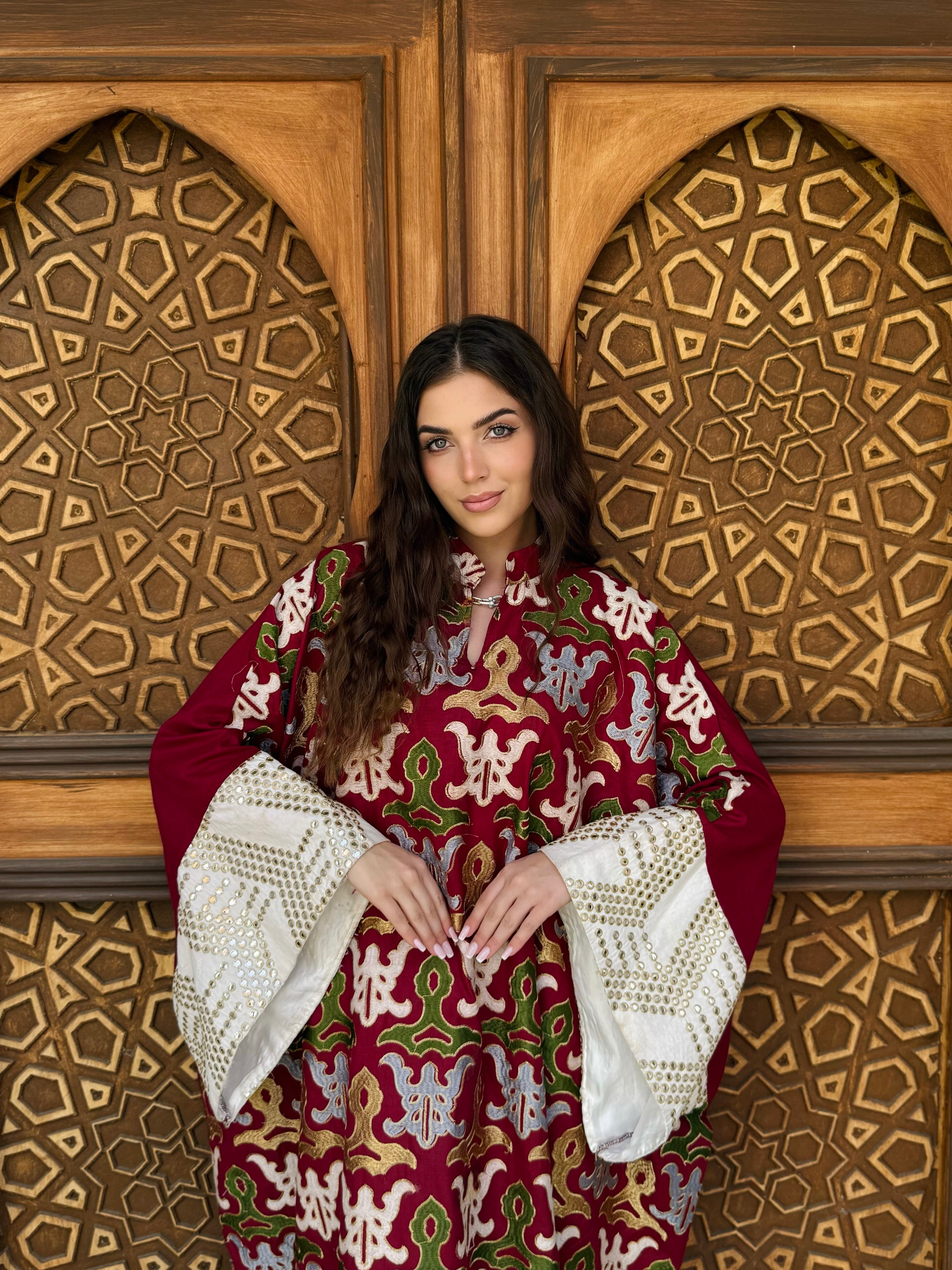 Heritage Embroidered Abaya