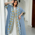 Heritage Print Open Abaya
