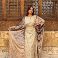 Imperial Gilded Champagne Kaftan